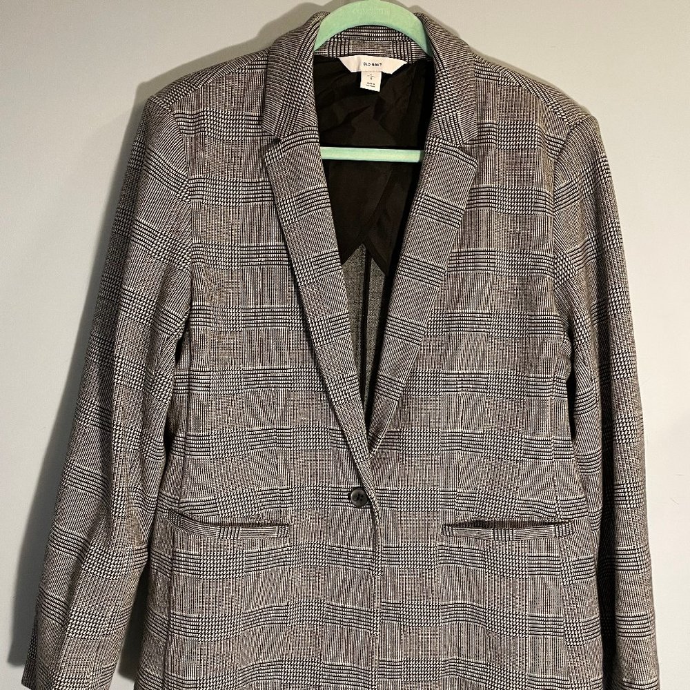Glen Plaid Blazer